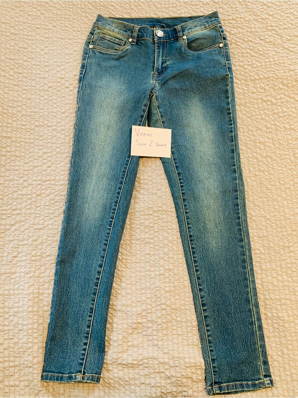 VENUS Blue Wash Women's Skinny Jeans